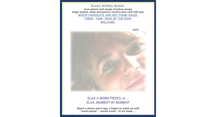 Elsa's Word Story Image idea Music Emporium